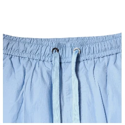 Blue Cotton Jogger Sweatpants Pants