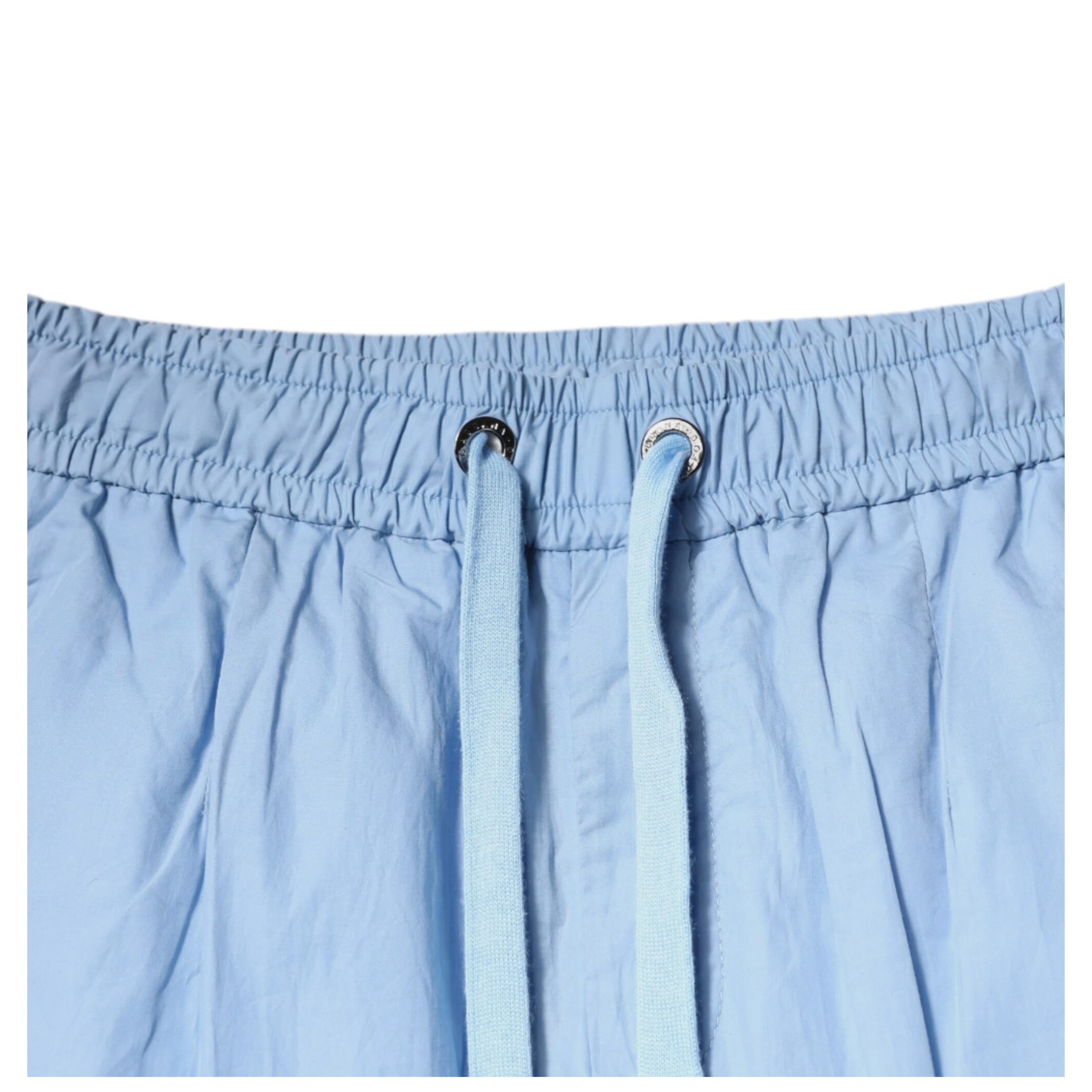 Blue Cotton Jogger Sweatpants Pants