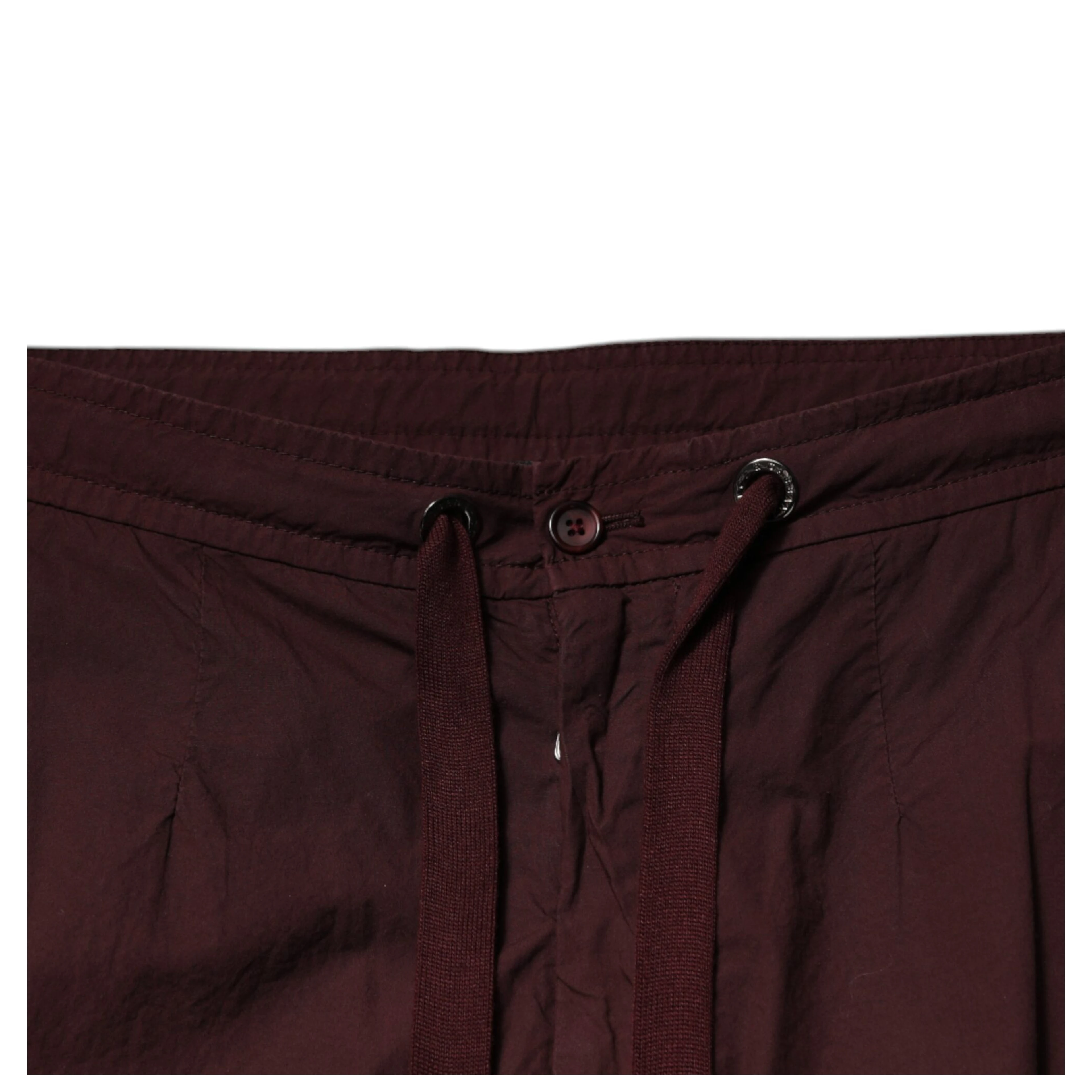 Bordeaux Cotton Cargo Jogger Sweatpants Pants