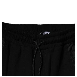 Black Leopard Slim Fit Jogger Pants
