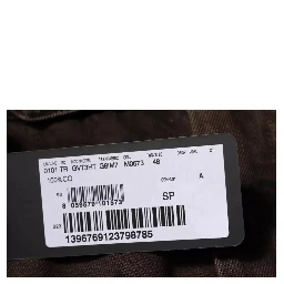 Brown Logo Cotton Straight Denim Jeans