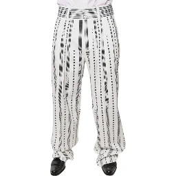 White Straight Formal Dress Pants