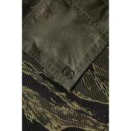 Green Cotton Jogger Cargo Pants