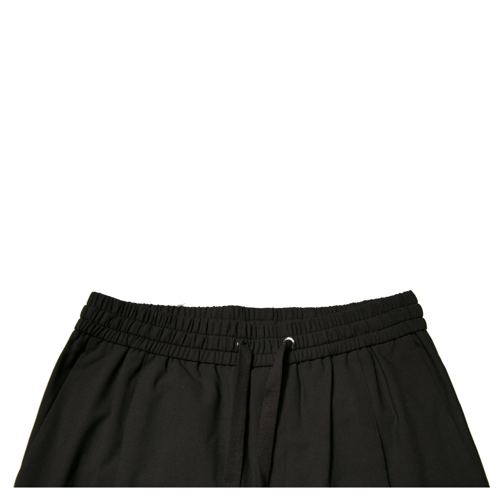 Black Wool Jogger Jogging Pants