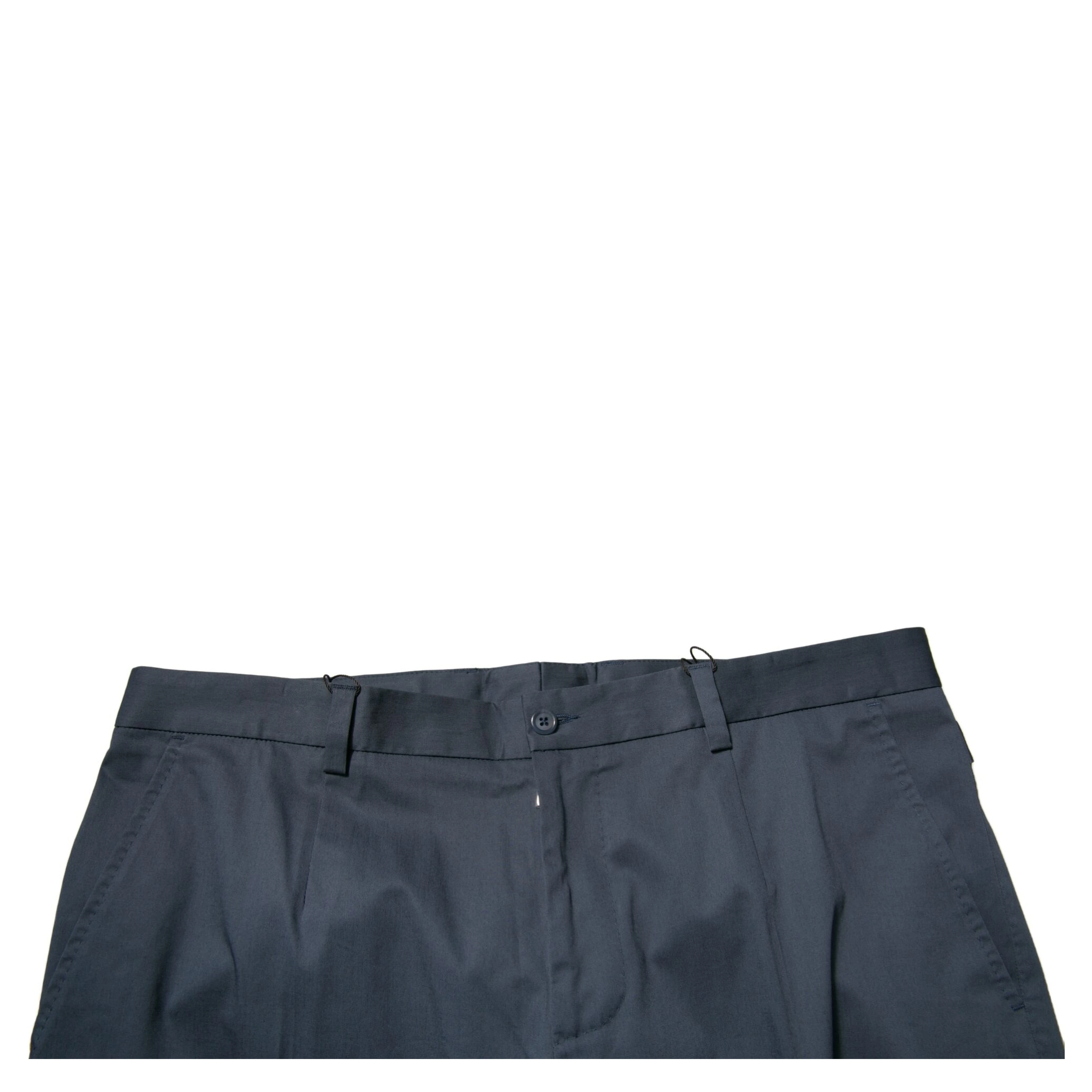 Dark Blue Cotton Stretch Skinny Men Dress Pants