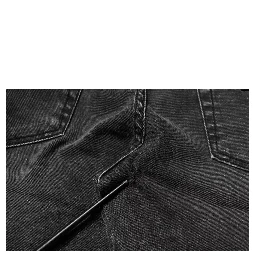 Black Logo Cotton Stretch Skinny Denim Pants