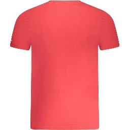 تيشيرت قطني أحمر