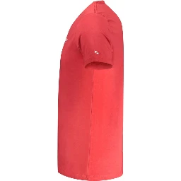 تيشيرت قطني أحمر