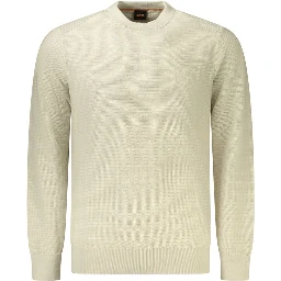 Beige Cotton Sweater