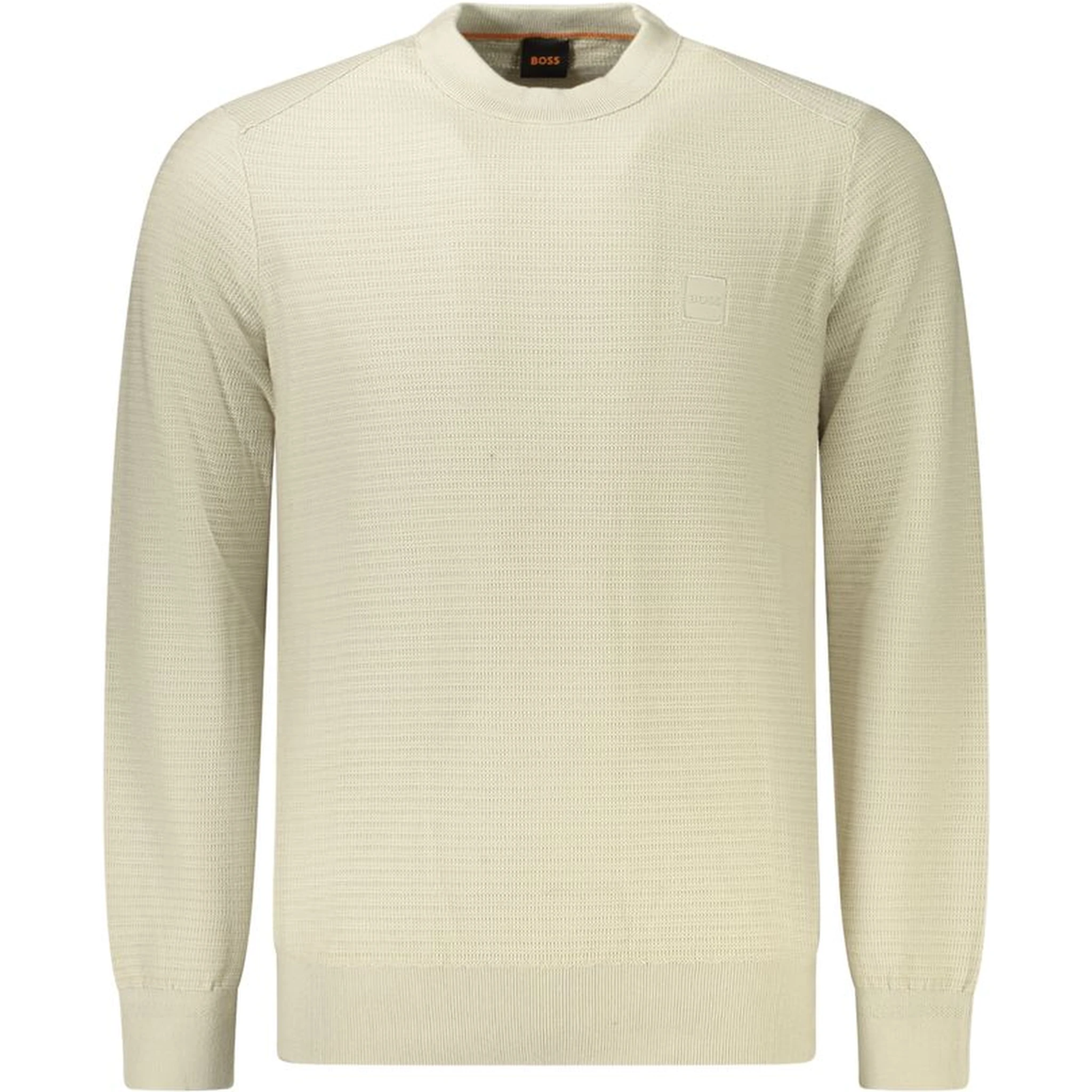 Beige Cotton Sweater