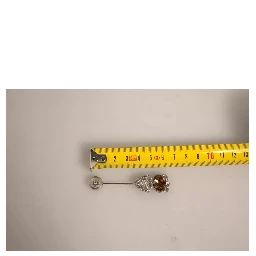 Silver 925 Sterling Silver Crystals Pin Collar Brooch