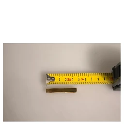 Gold Tone Brass Logo Branded Tie Clip Bar