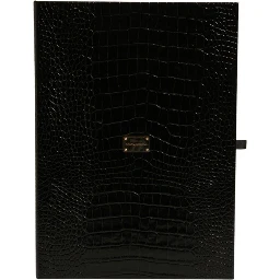 Gold Tone Brass Crystal Branded Tie Clip Bar