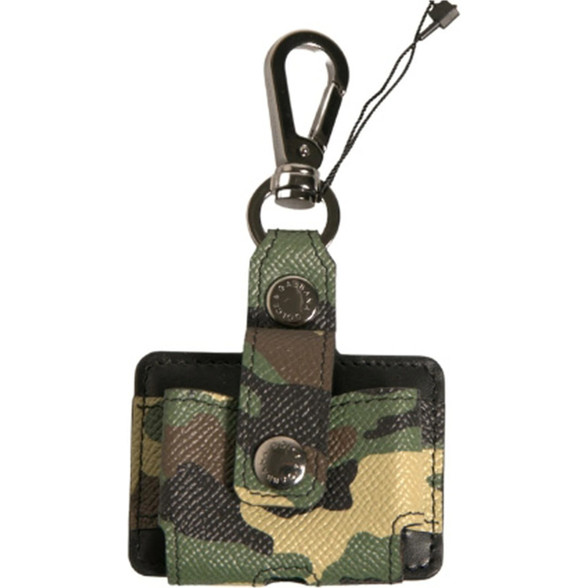 Multicolor Camouflage Leather Metal Airpods Case
