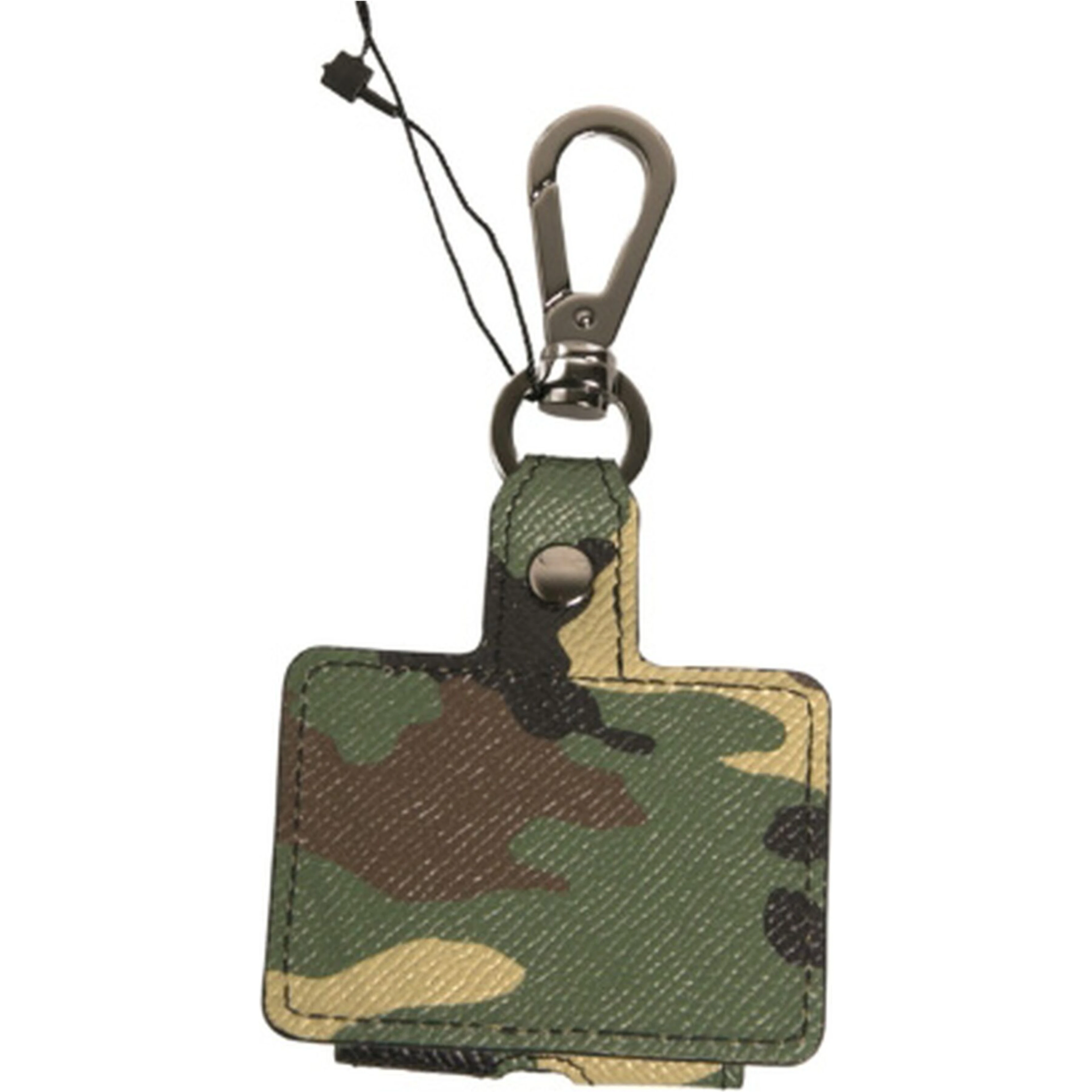 Multicolor Camouflage Leather Metal Airpods Case
