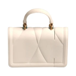 White Silicone Devotion Heart Cover Hand Bag Airpod Case