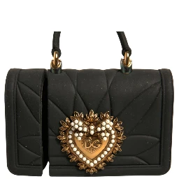 Black Silicone Devotion Heart Cover Hand Bag Airpod Case