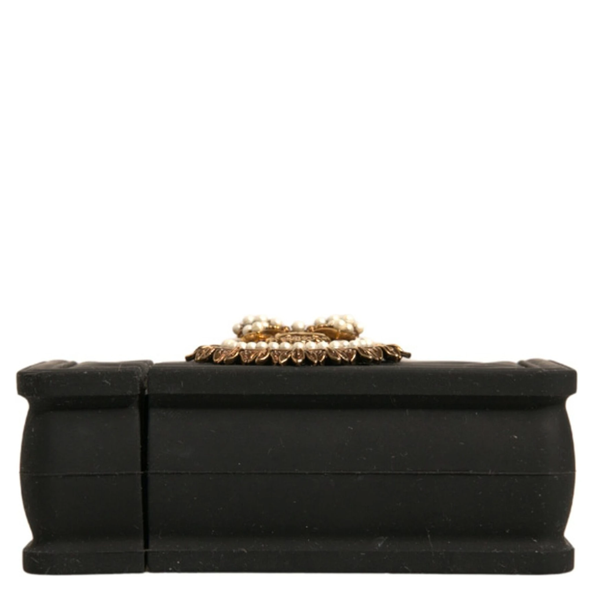 Black Silicone Devotion Heart Cover Hand Bag Airpod Case