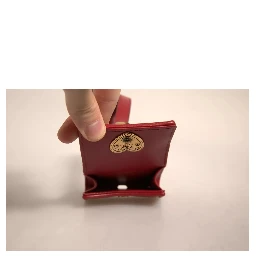 Black Leather Devotion Heart Strap Airpod Case