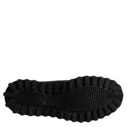 Black DG Logo Horse Sock Ankle Boots Shoes