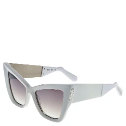 White Acetate Sunglasses