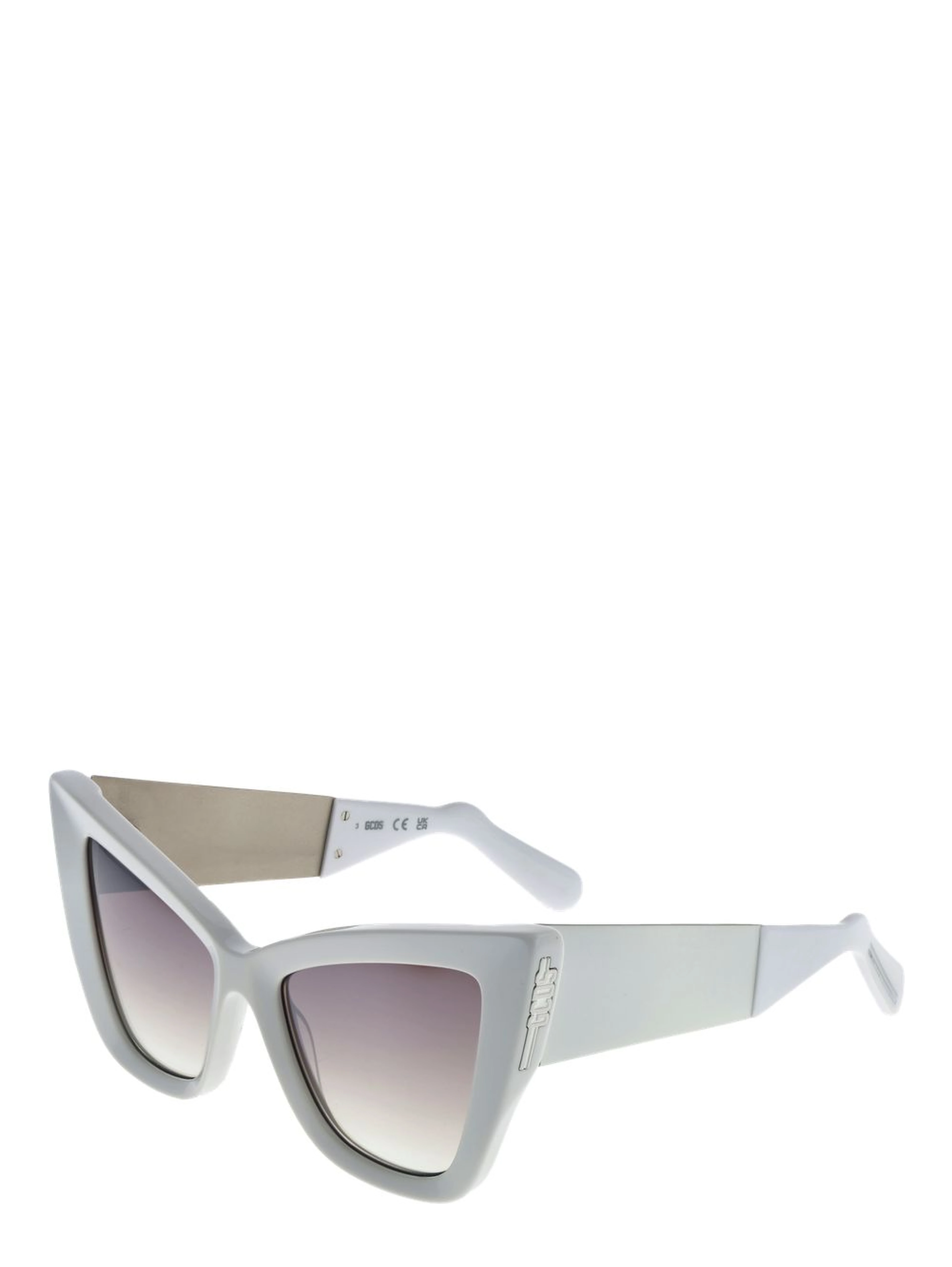 White Acetate Sunglasses