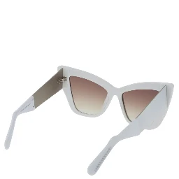 White Acetate Sunglasses