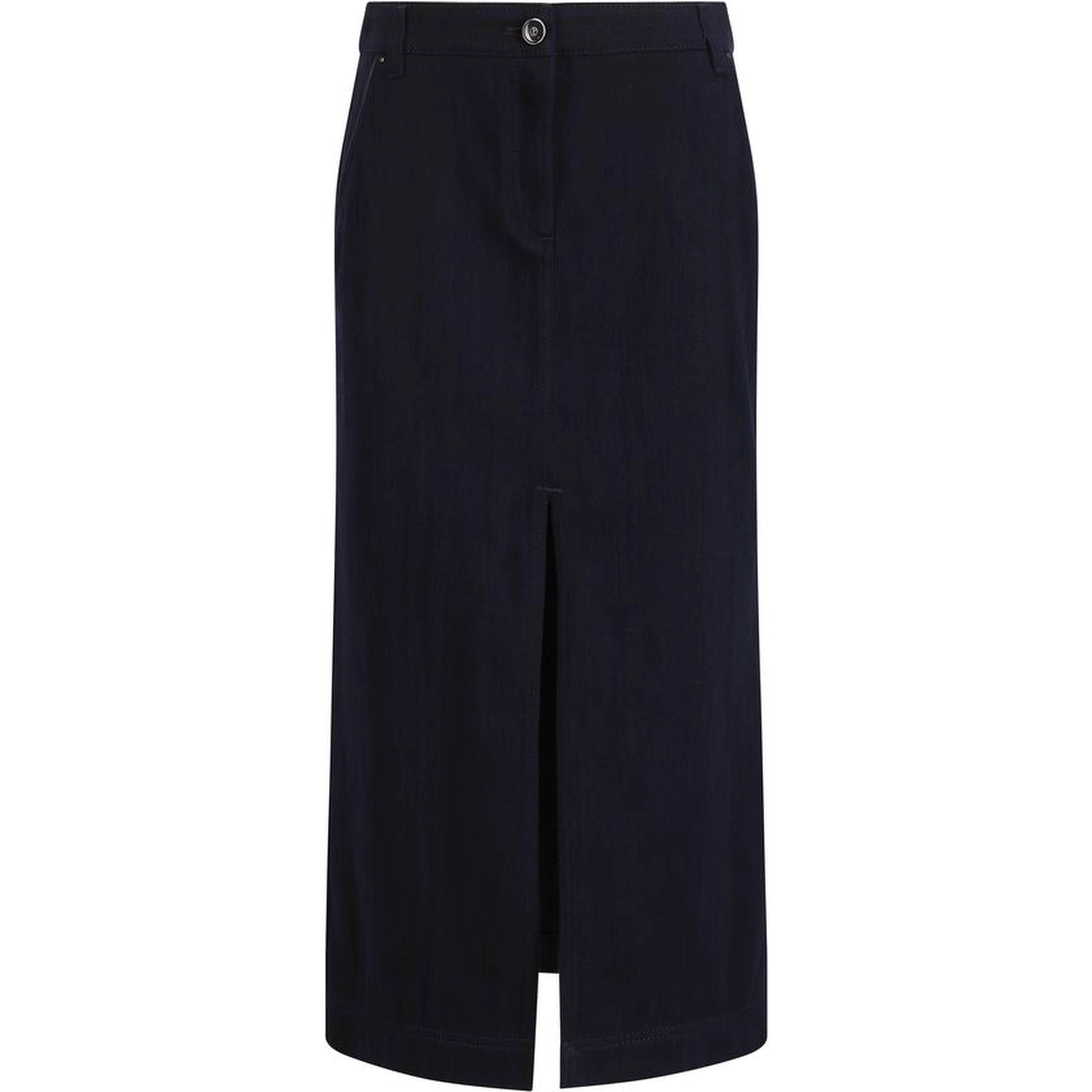 Blue Cotton Skirt