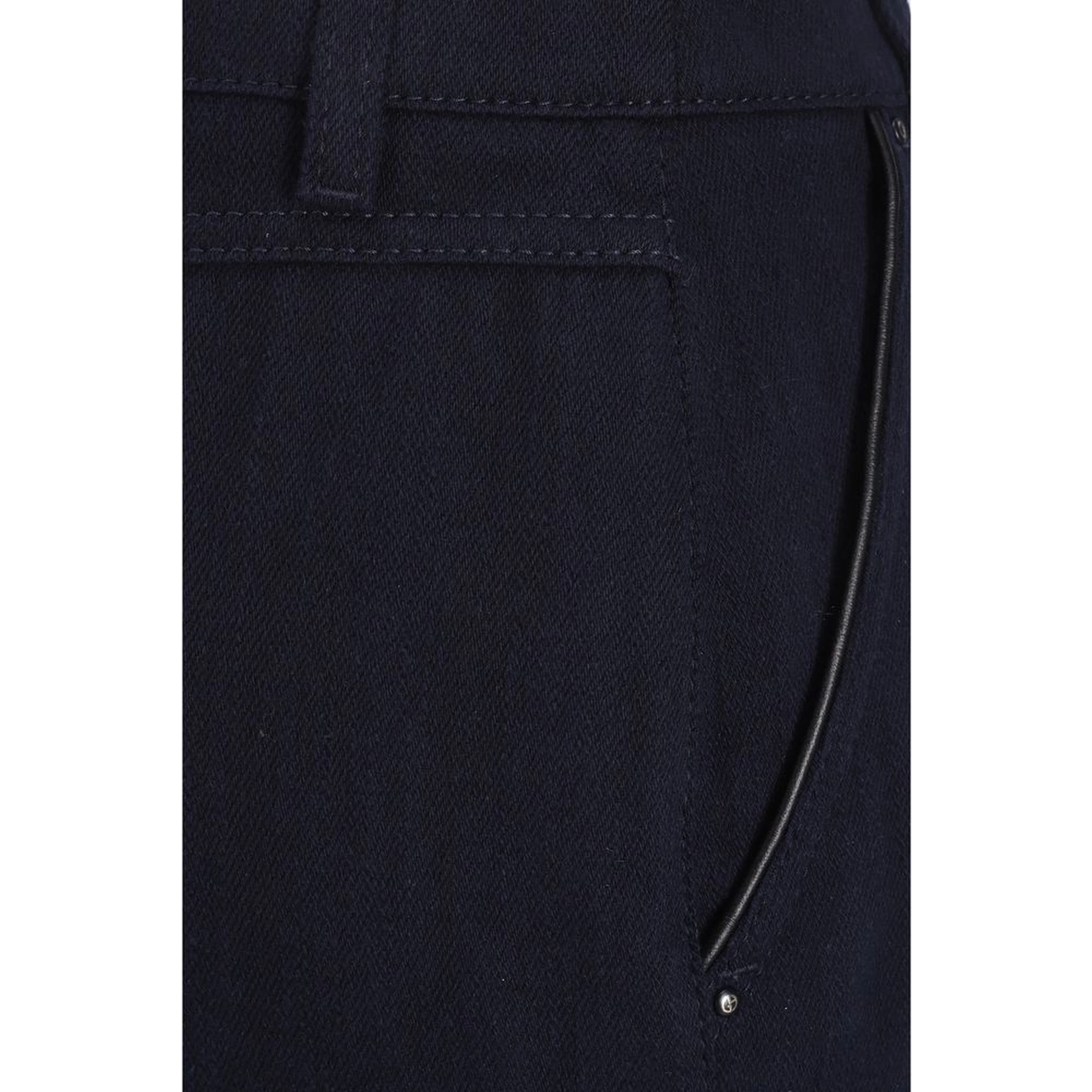 Blue Cotton Skirt