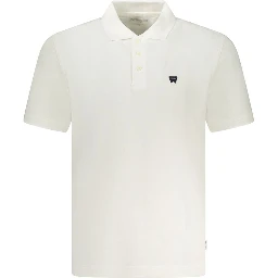 White Cotton Polo Shirt