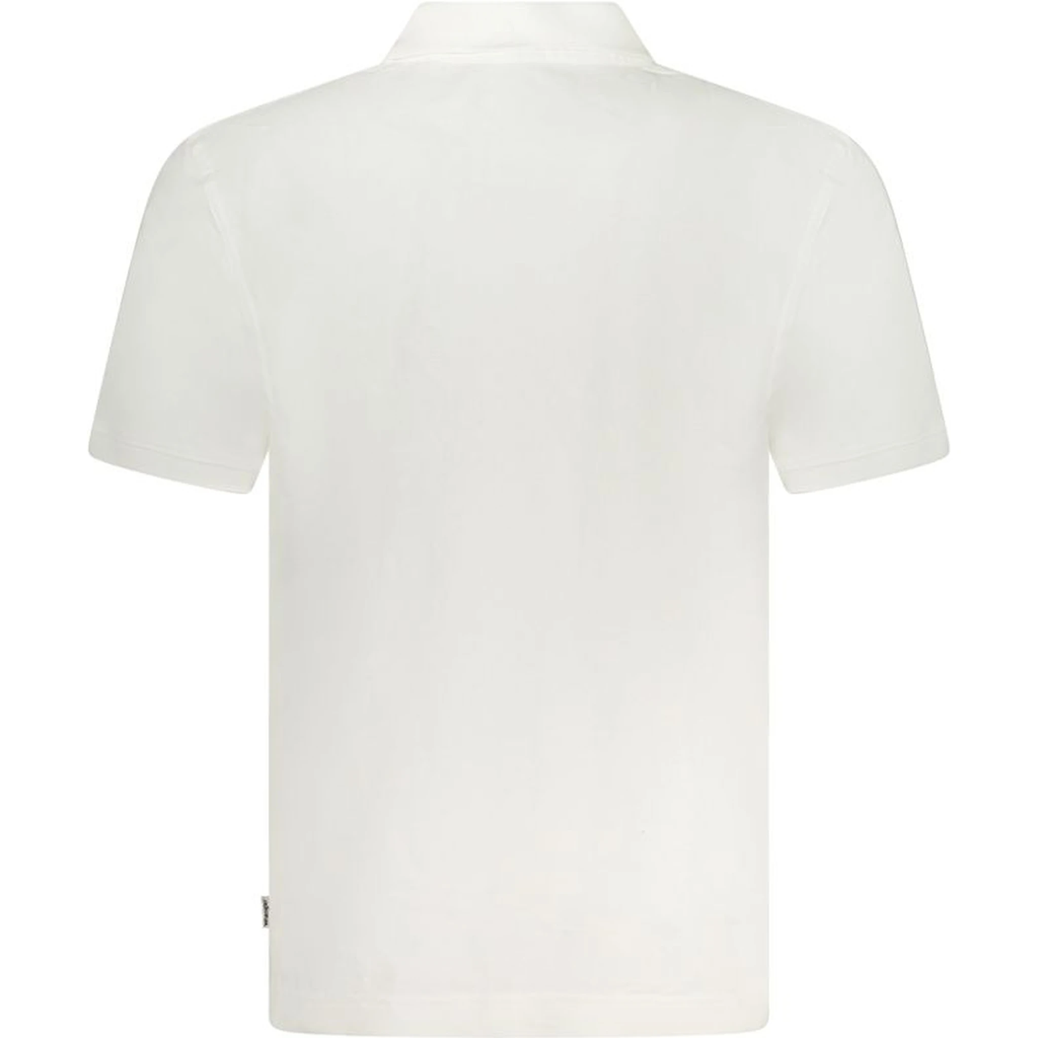 White Cotton Polo Shirt