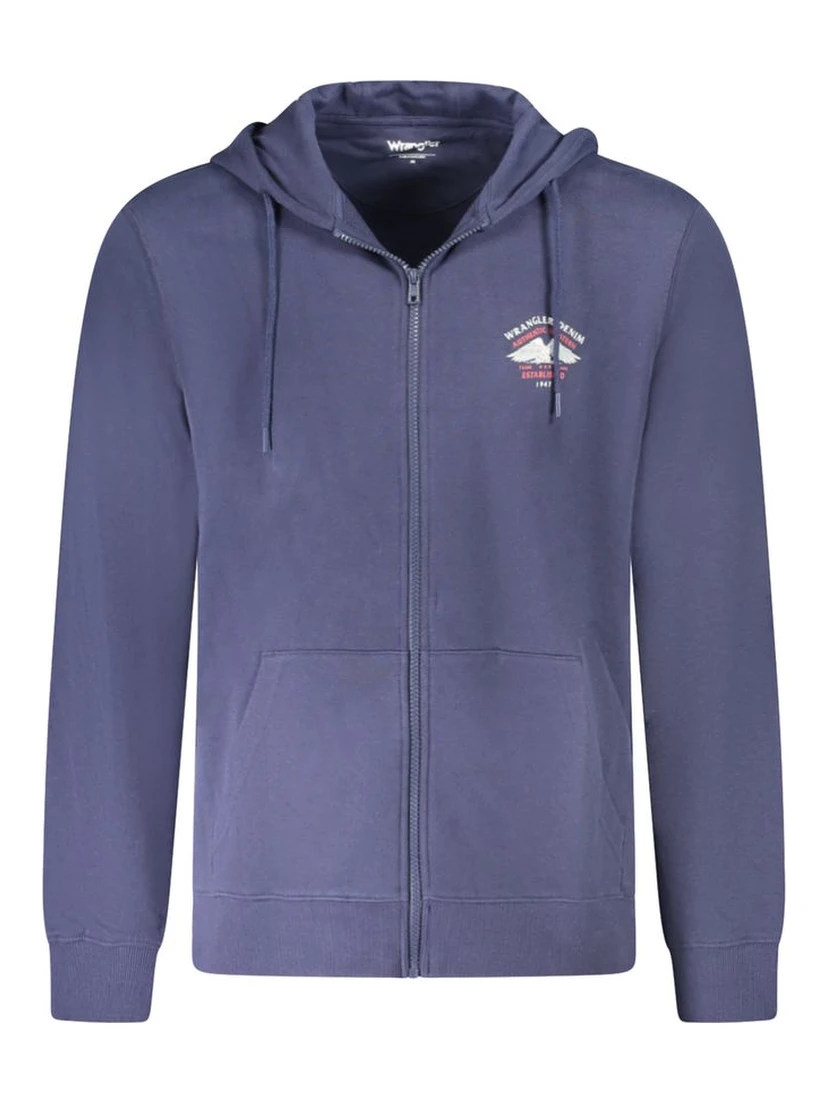 Blue Cotton Sweatshirt