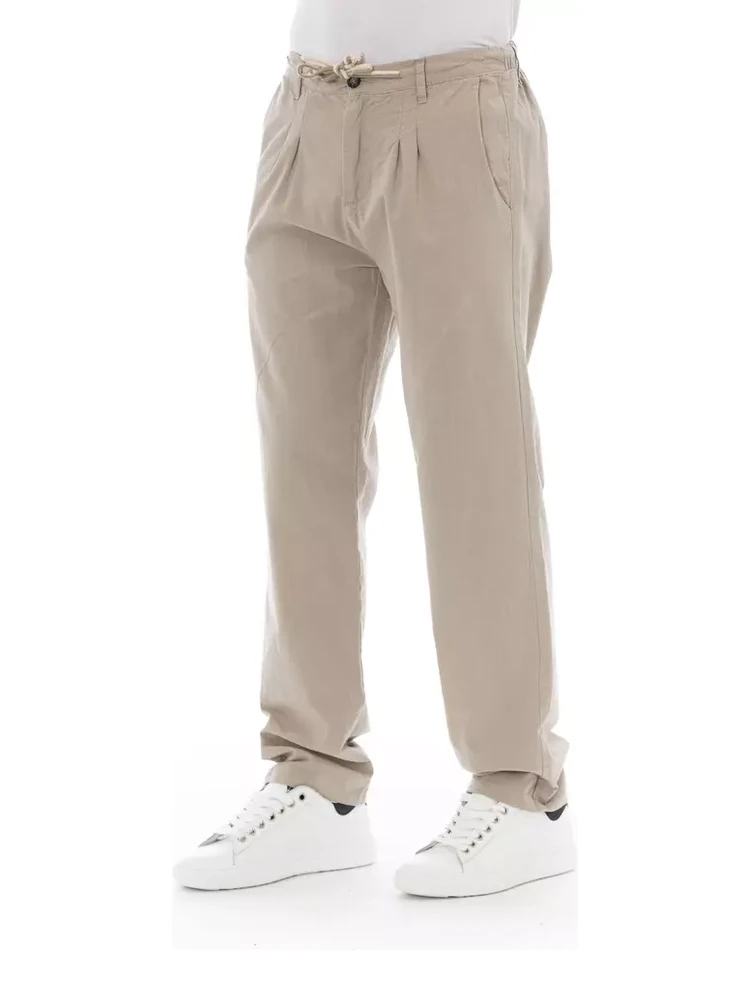 Beige Cotton Jeans & Pant alternative