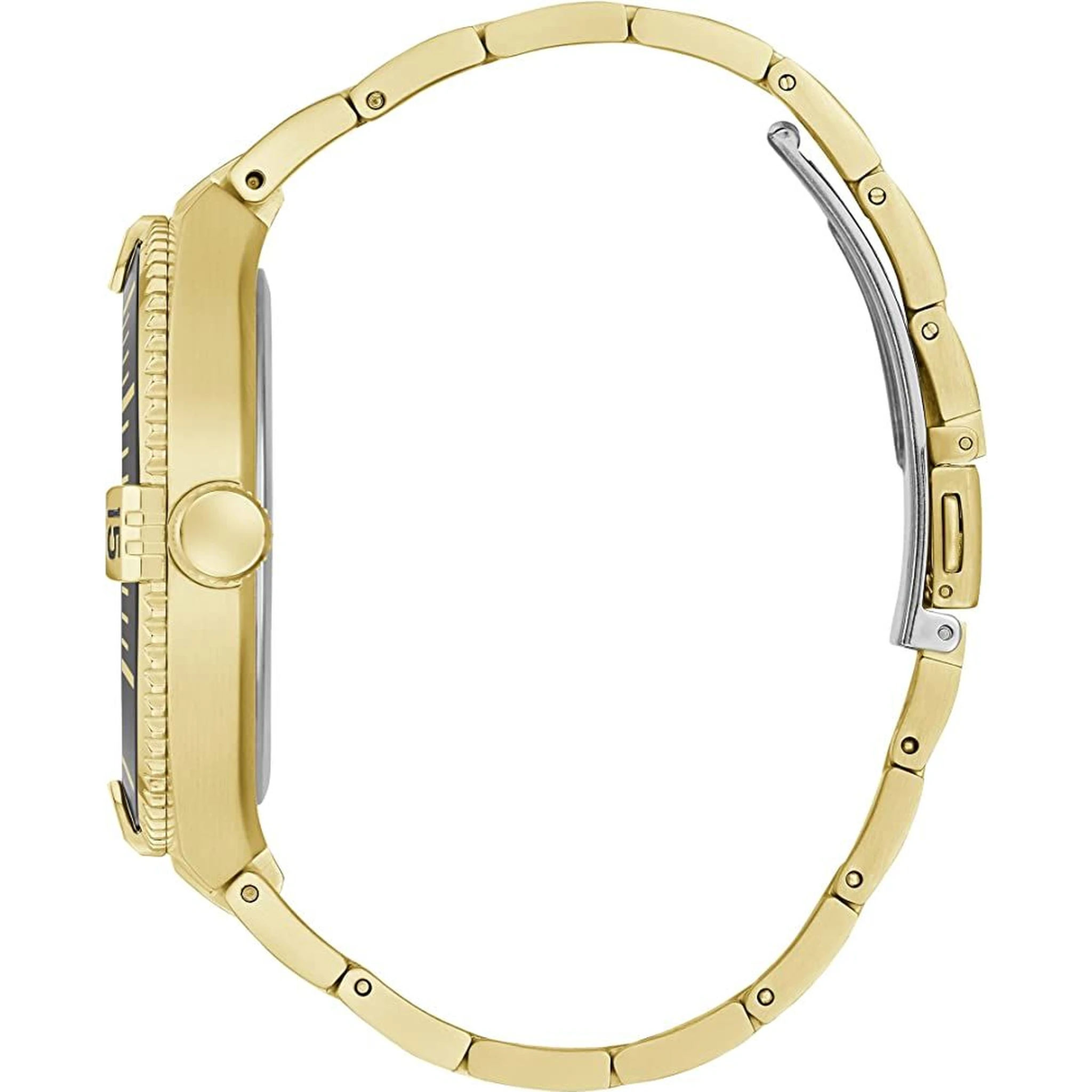 Gold Stainless Steel Dress Watch
