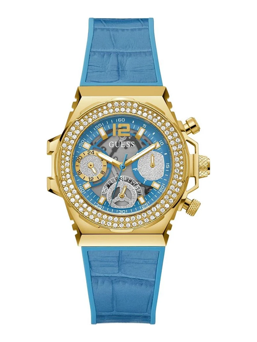 Blue Synthetic Sport Watch