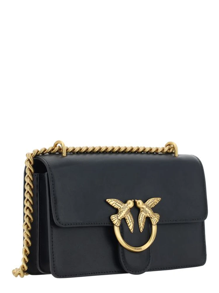 Black Calf Leather Bos Taurus Shoulder Bag alternative