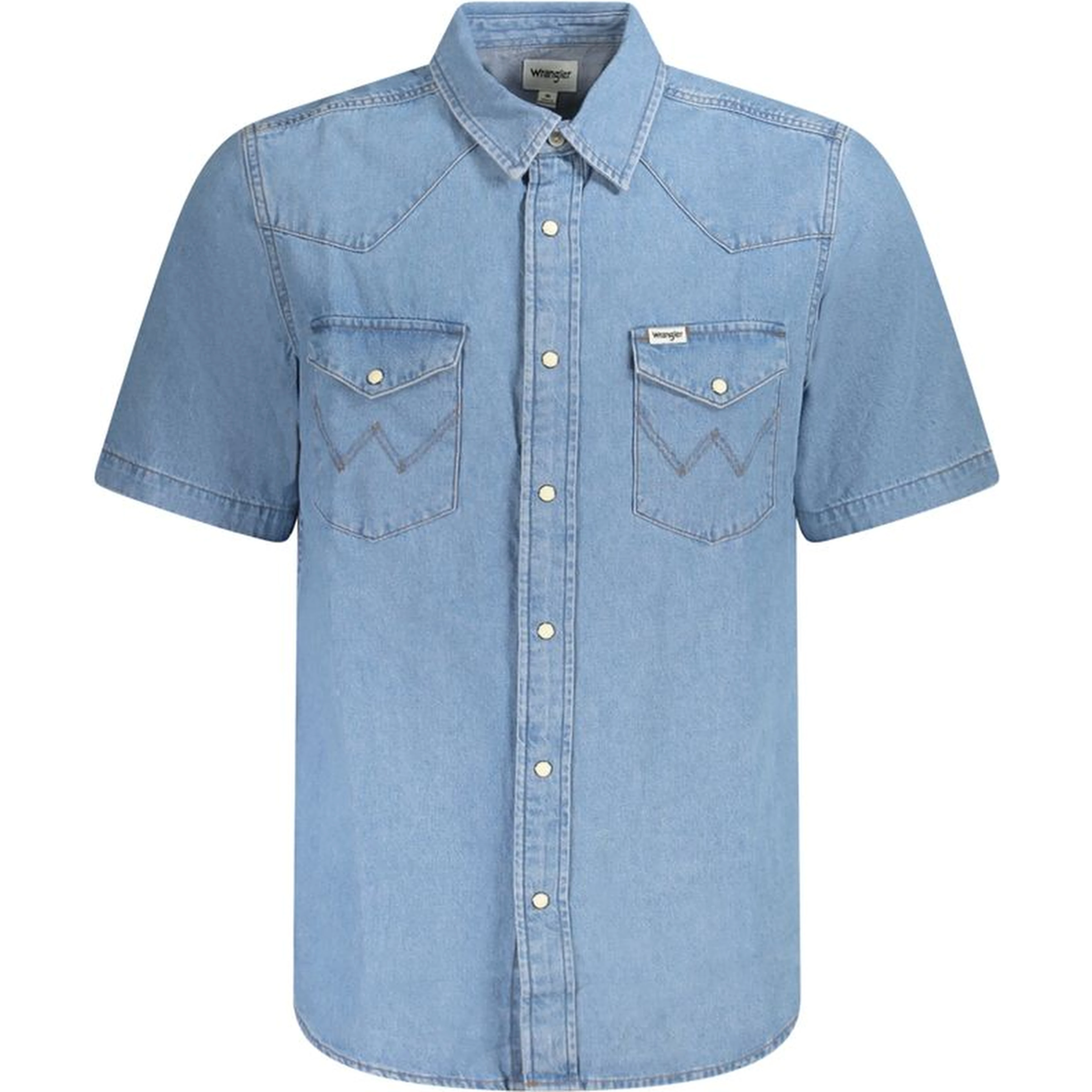 Blue Cotton Shirt