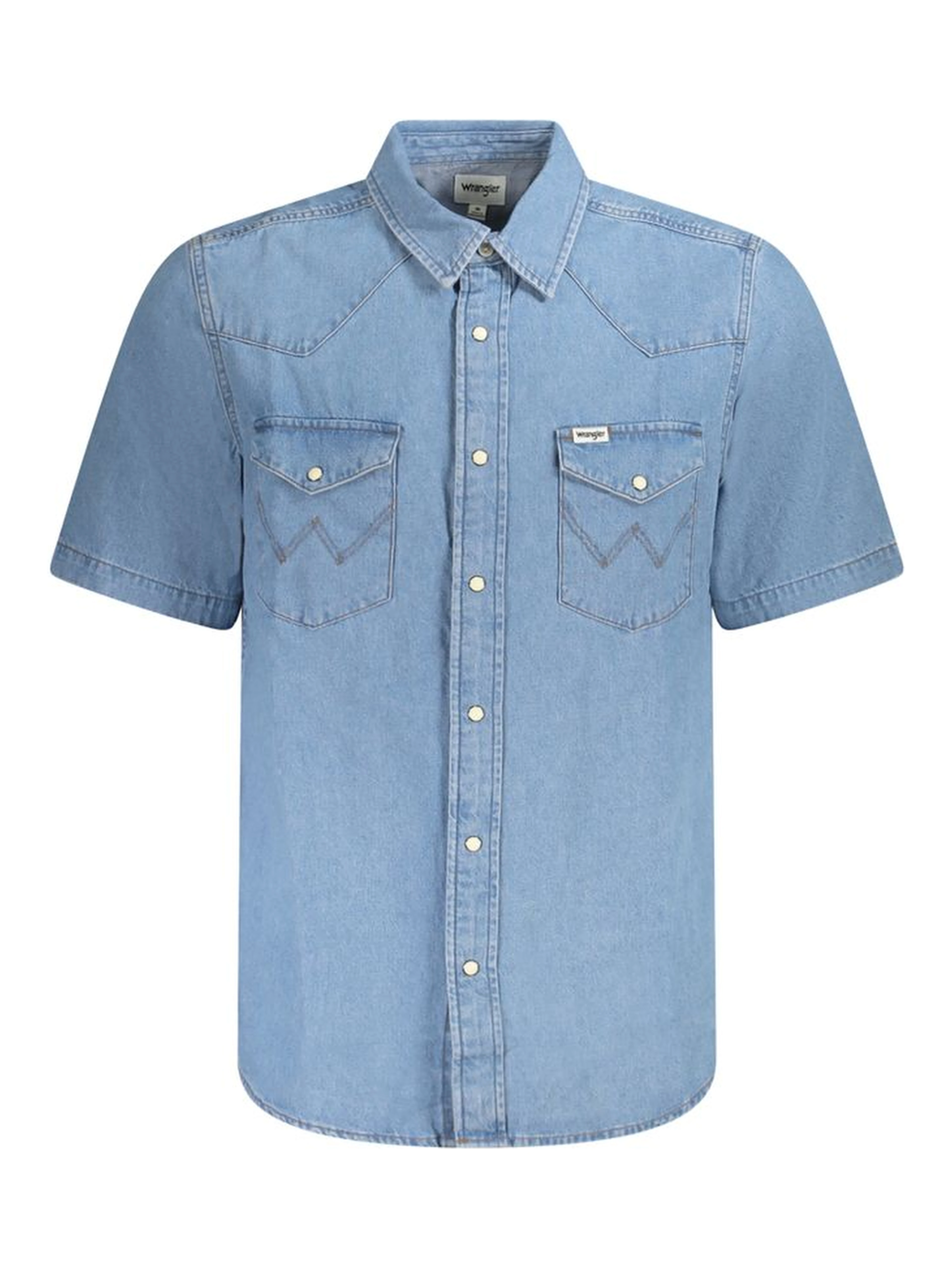 Blue Cotton Shirt