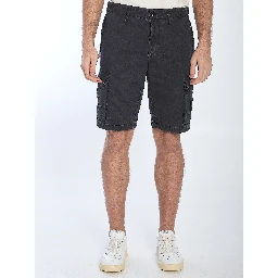 Slim cargo bermuda shorts