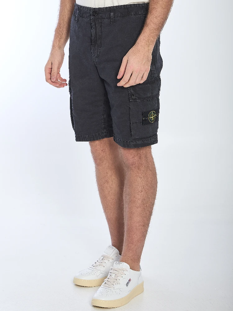 Slim cargo bermuda shorts alternative