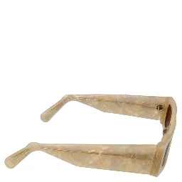 Cream Plastic Sunglasses