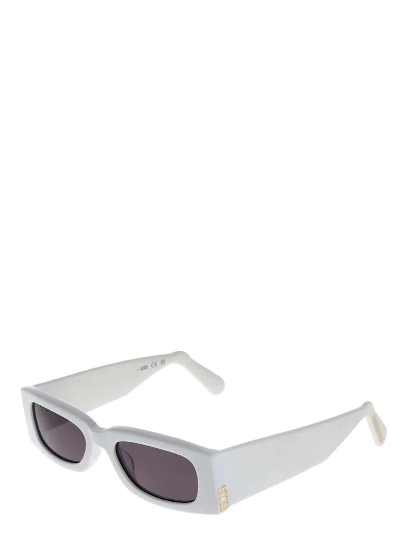 White Plastic Sunglasses