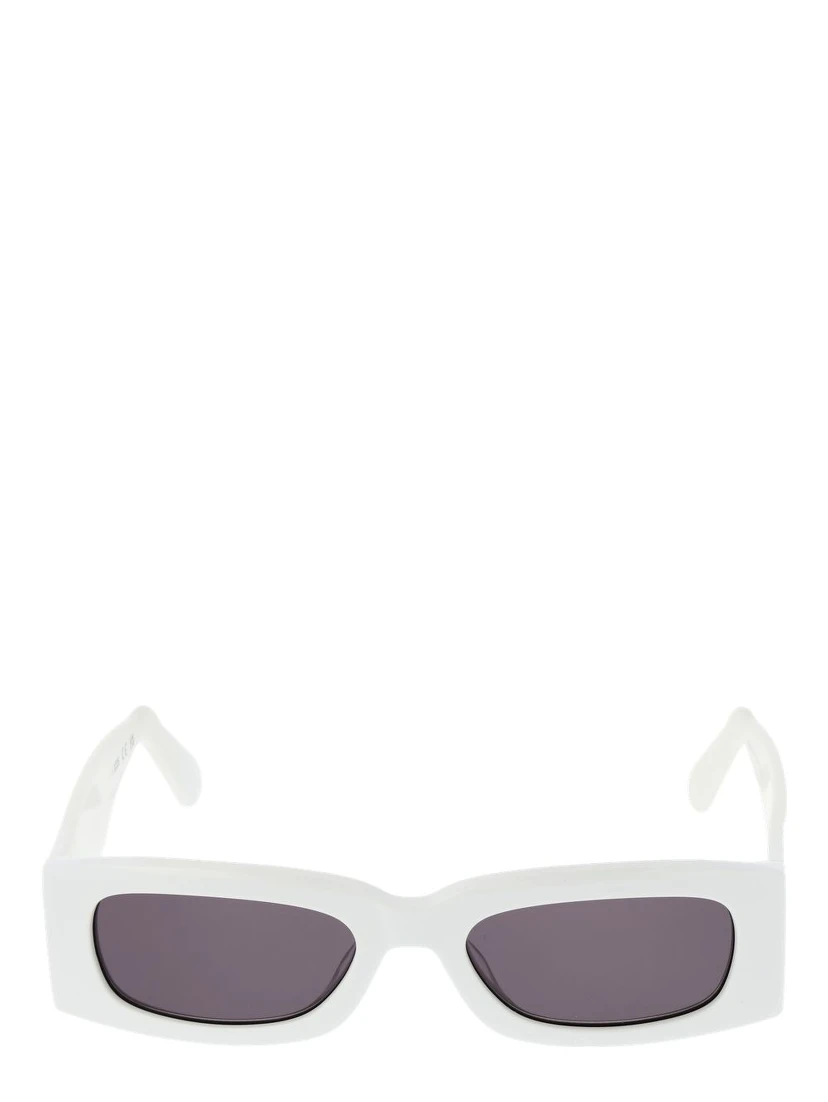 White Plastic Sunglasses