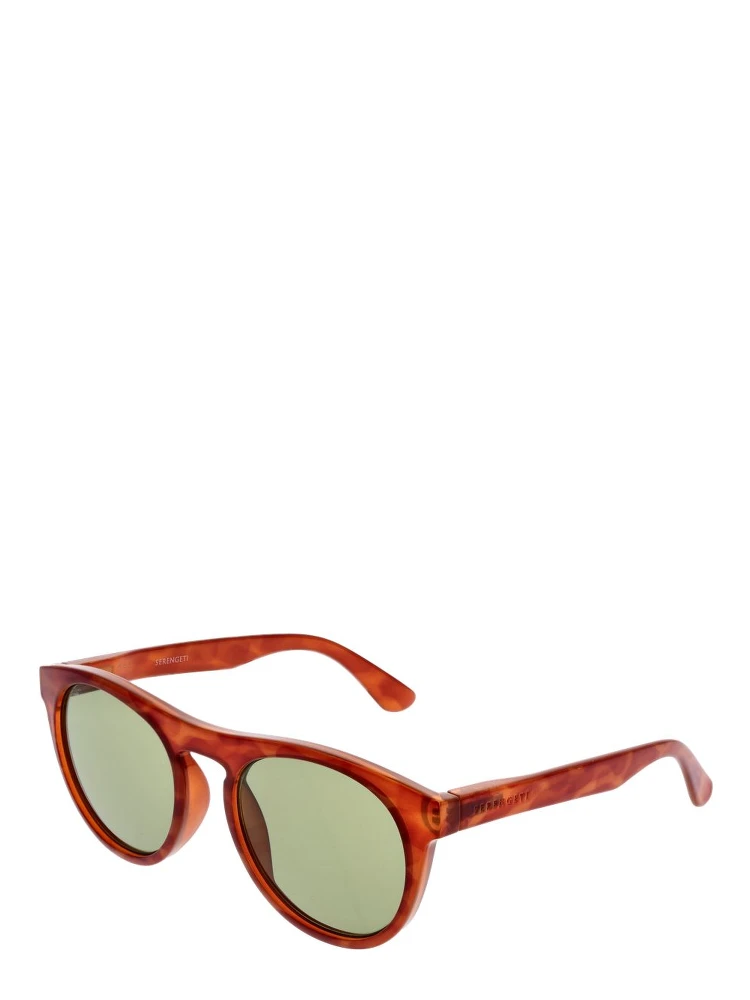 Orange Plastic Sunglasses
