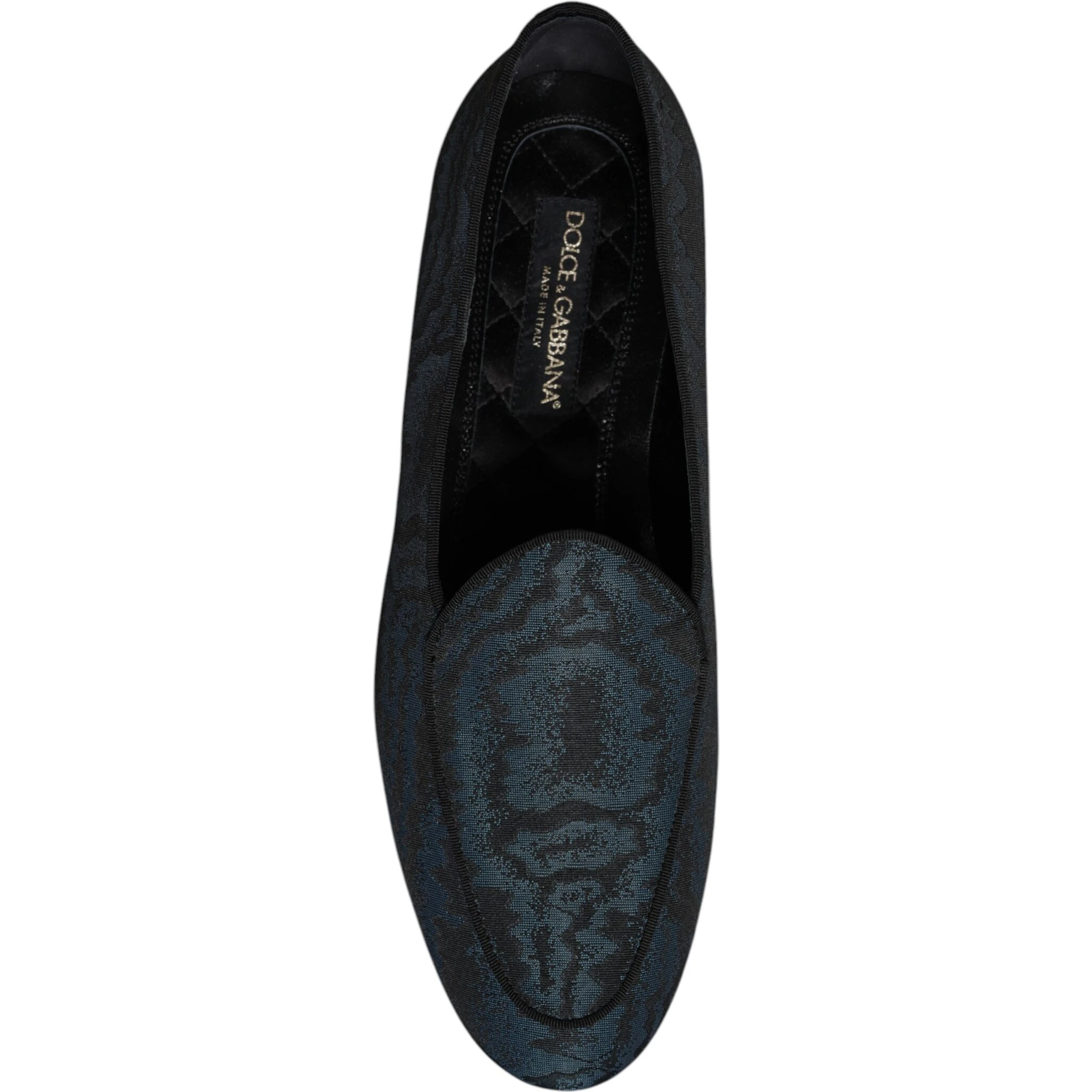 Blue Black Flats Men Loafers Dress Shoes