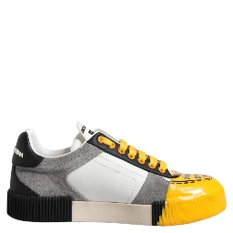 Multicolor Leather DNA Low Top Sneakers Shoes