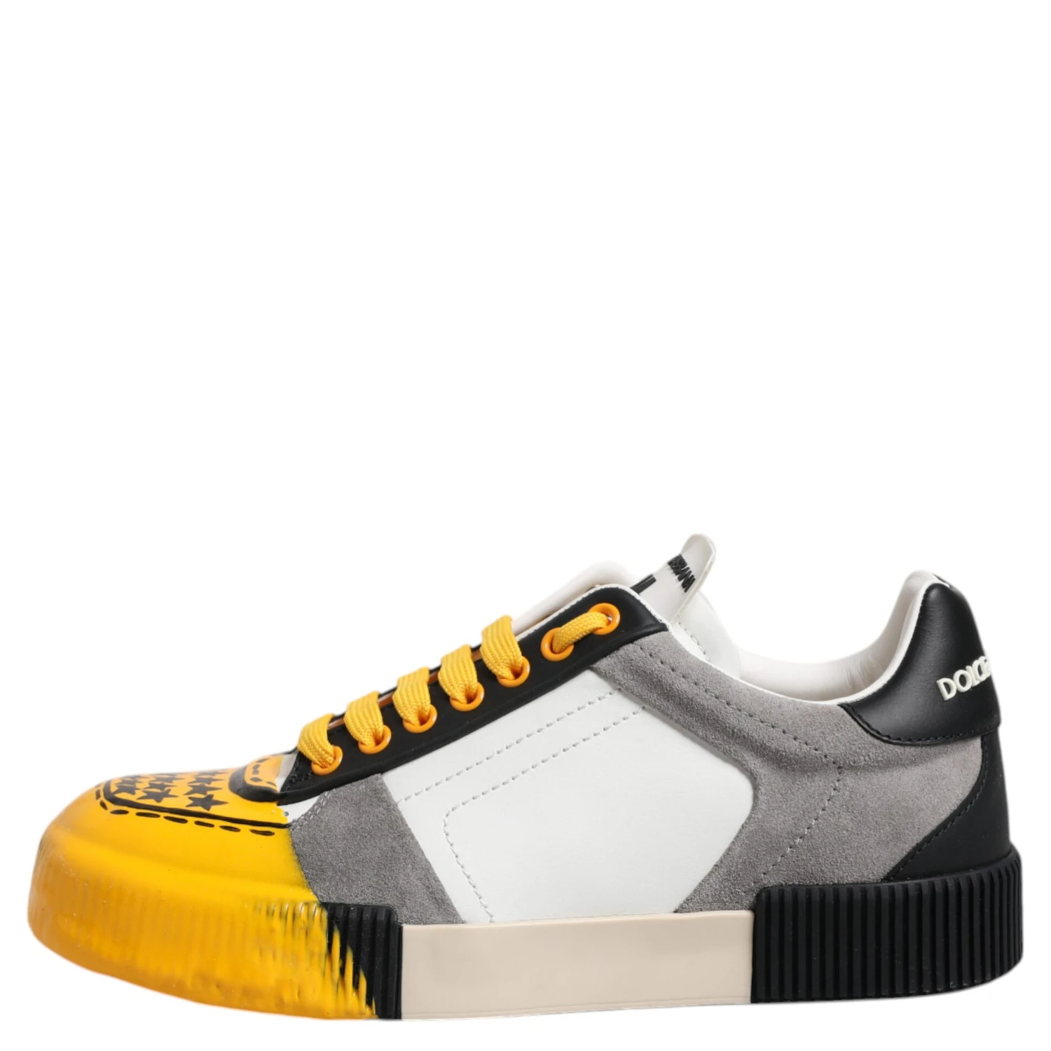 Multicolor Leather DNA Low Top Sneakers Shoes