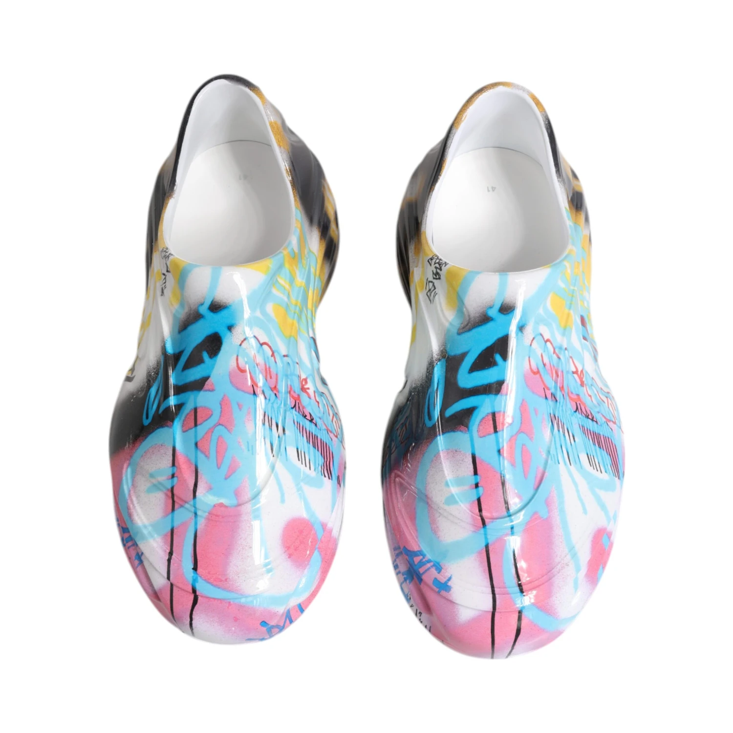 Multicolor Graffiti Daymaster Sneakers Shoes