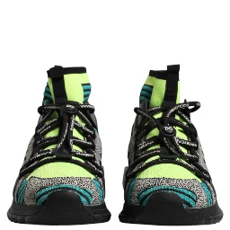 Multicolor Sorrento Logo Sneakers Socks Shoes