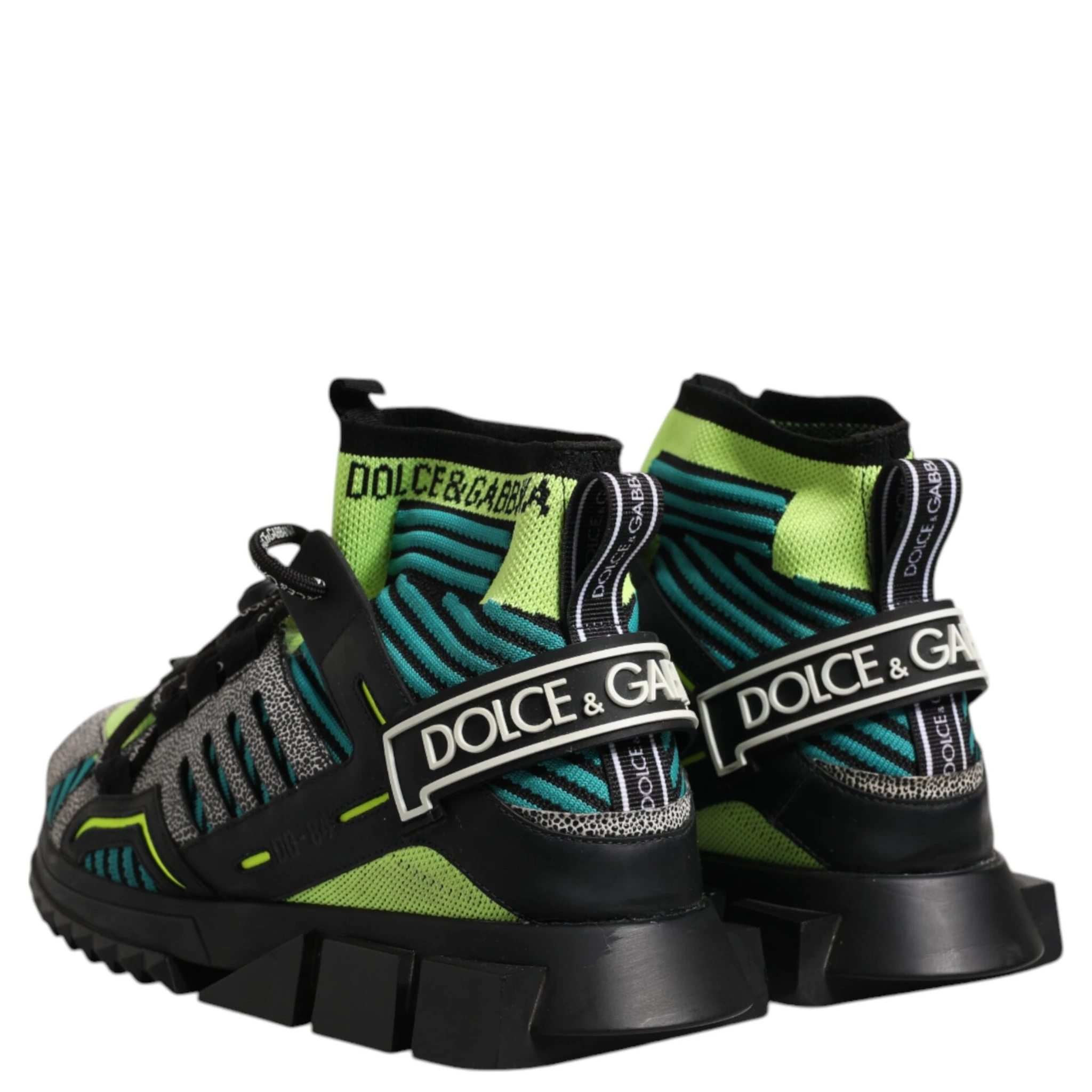 Multicolor Sorrento Logo Sneakers Socks Shoes